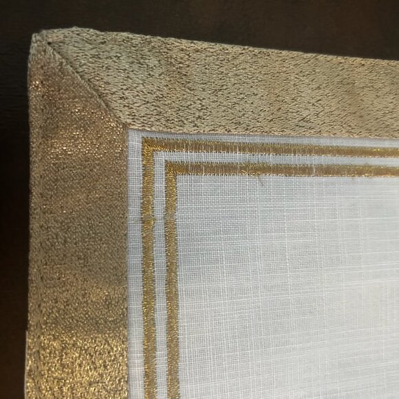 NWT Hillcrest Embroidered Place Mats Table Linens Set of 4 - Picture 9 of 13